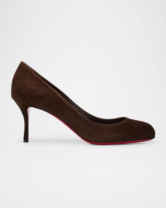 Dolly Suede Red Sole Pumps